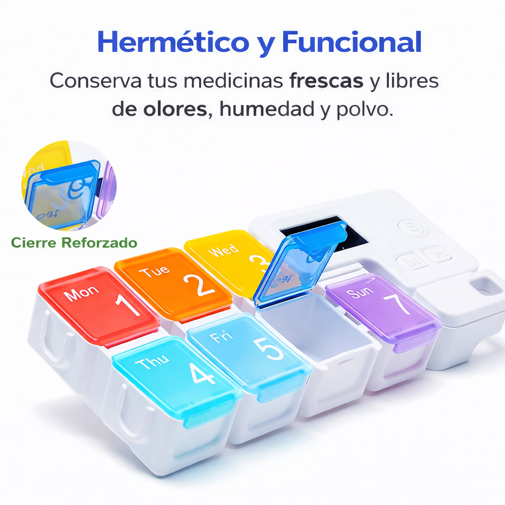 Organizador con alarma