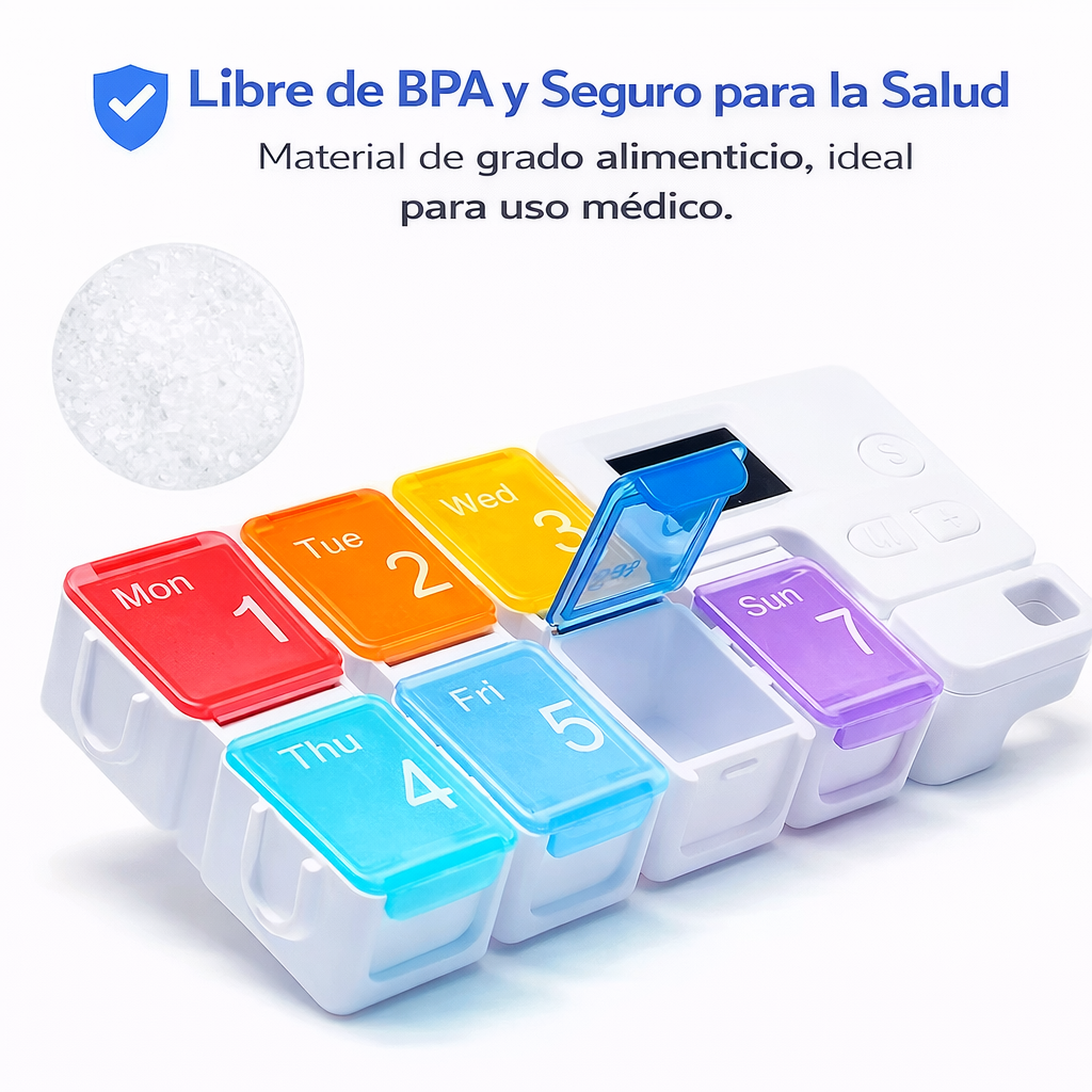 Organizador con alarma
